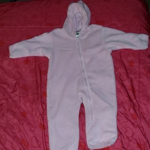 🆕️NWOT Columbia INFANT Fleece Cozy in Pink